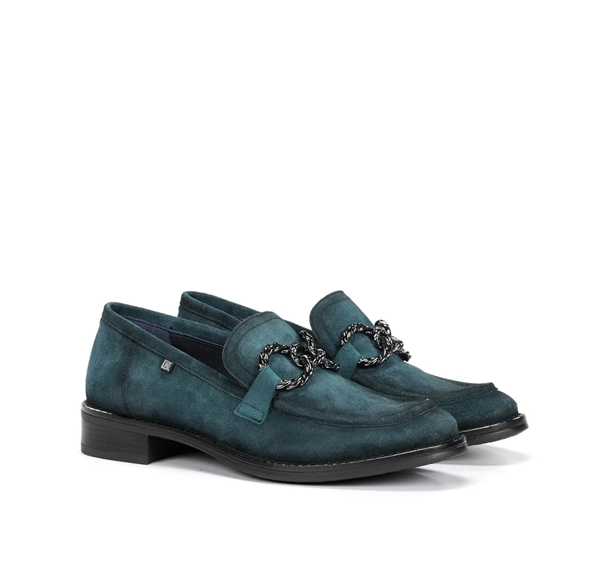 Fluchos Harvard D9117 mocassino blu donna