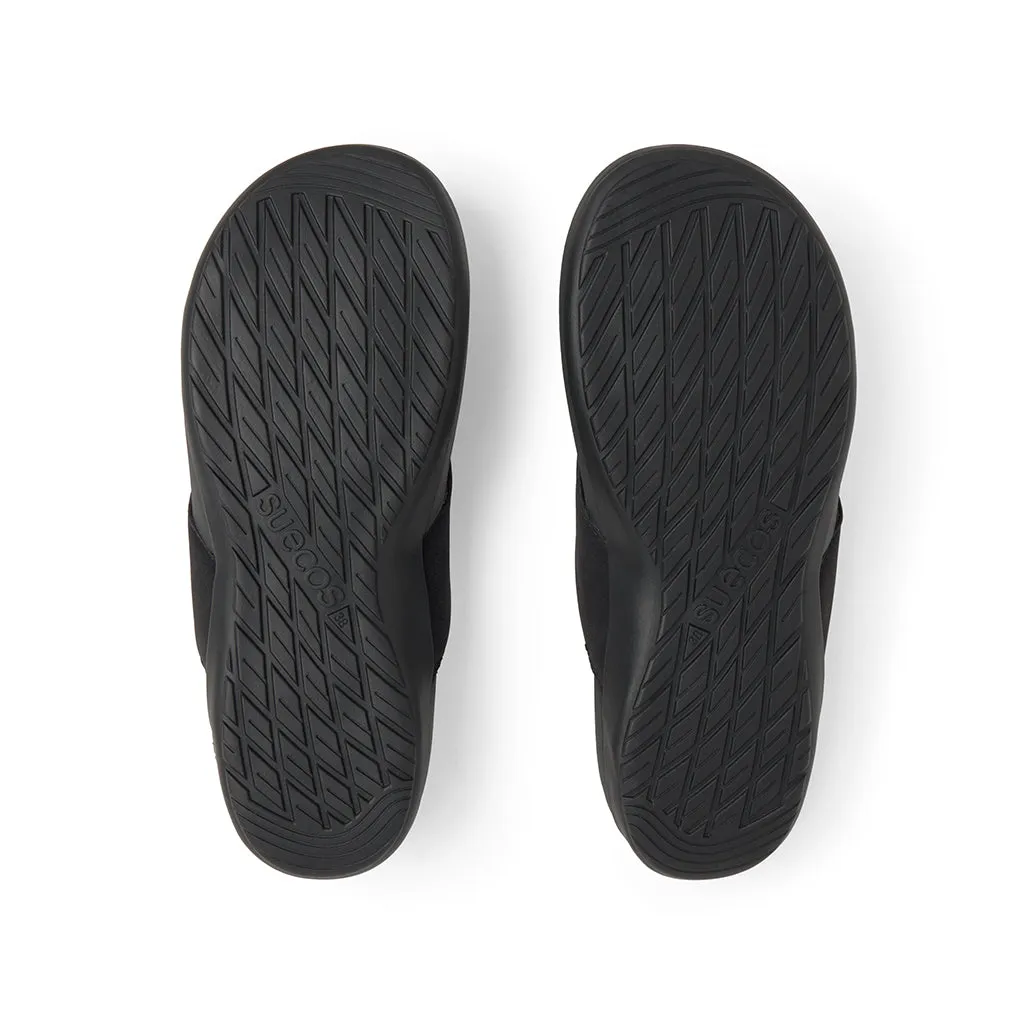 Suecos Havsand sandali neri unisex ergonomici