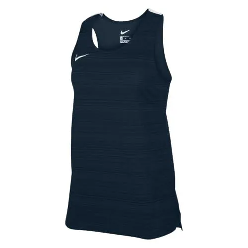 Nike Dry Miler NT0301-451 canottiera donna blu navy S traspirante