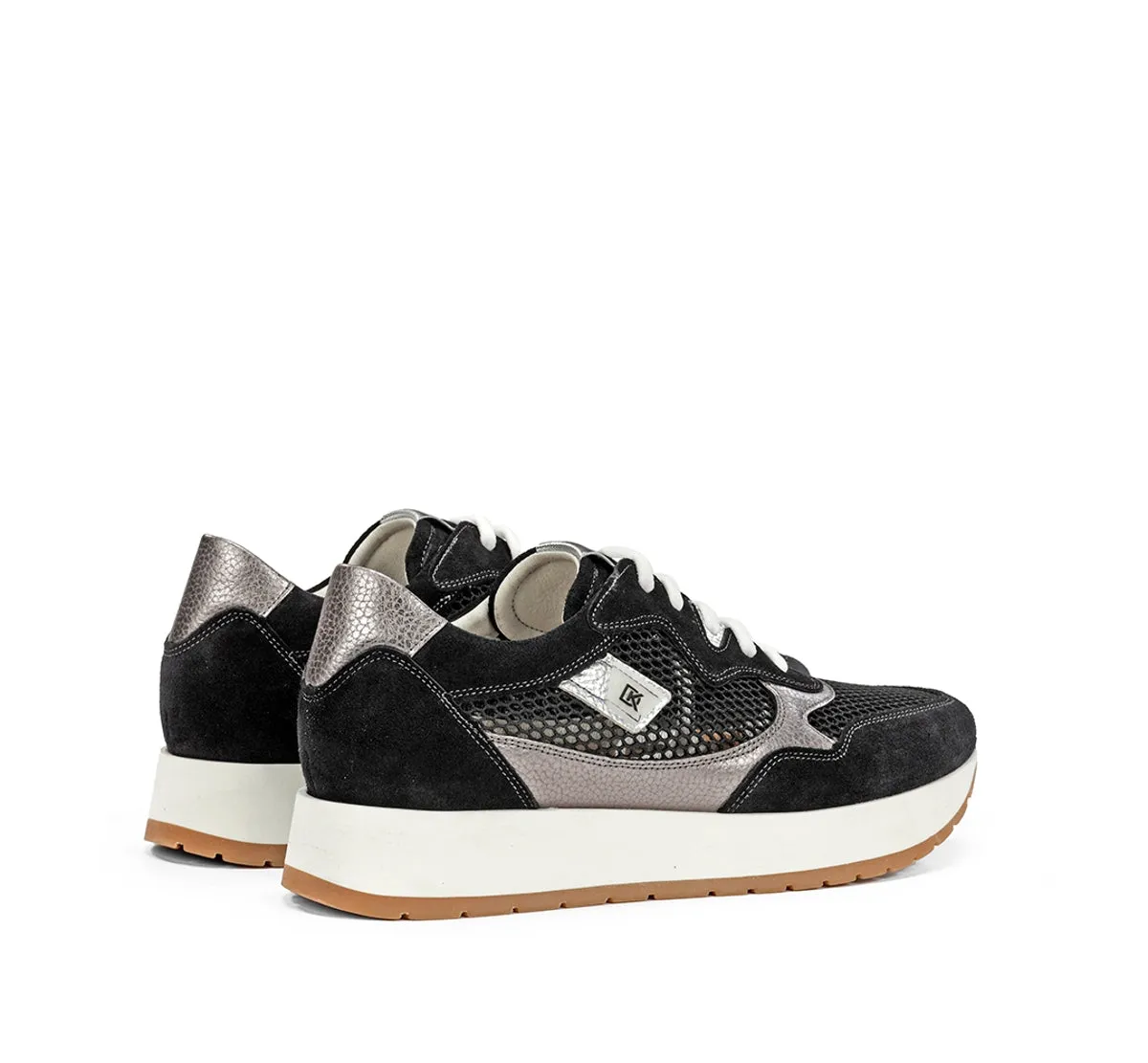 Fluchos Split D9473 sneakers donna nere antiscivolo
