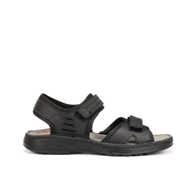 Fluchos Azores F2197 sandali uomo nero velcro