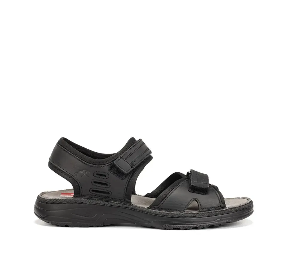 Fluchos Azores F2197 sandali uomo nero velcro