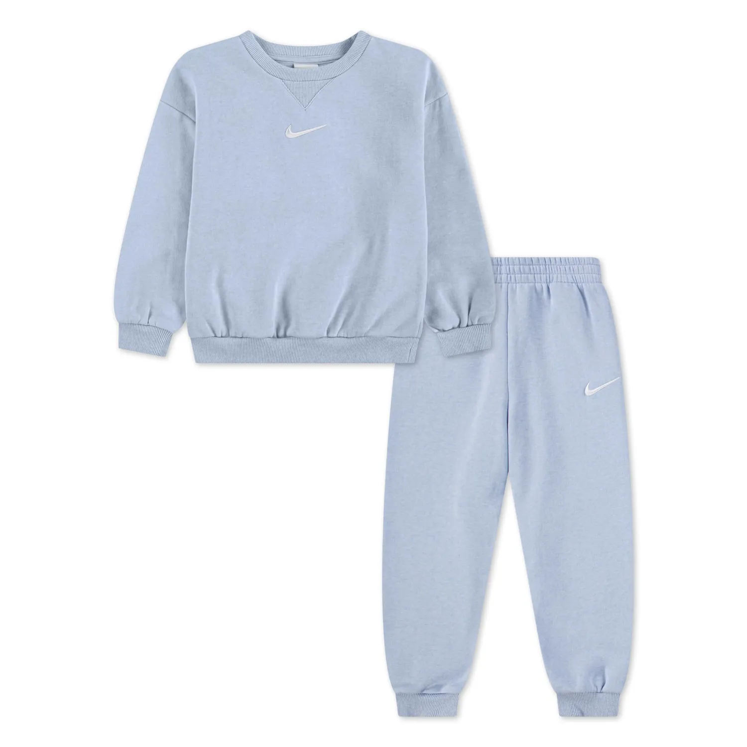 Nike Essential Fleece Crew Set tuta bimbo felpa morbida