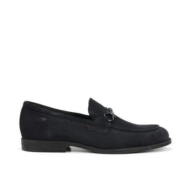 Fluchos Henri F1930 mocassini uomo blu pelle