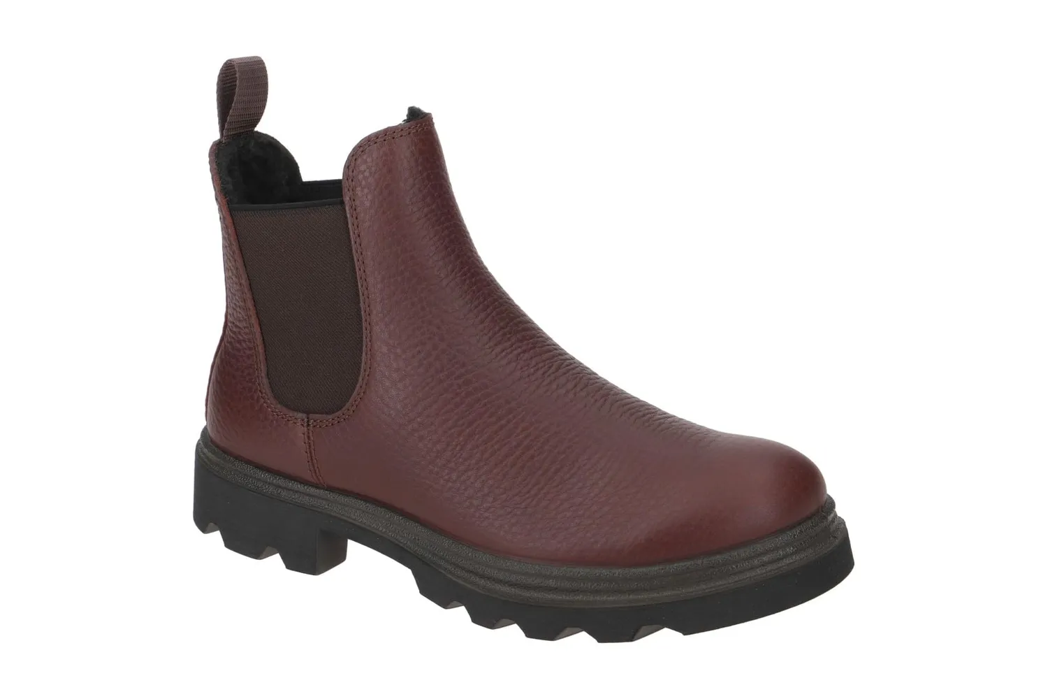 Ecco Grainer Boots stivali donna coffee 35 EU foderati