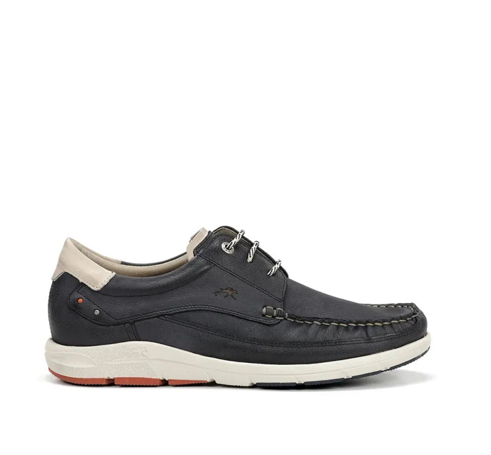 Fluchos Kai F2149 scarpe blu uomo pianta larga
