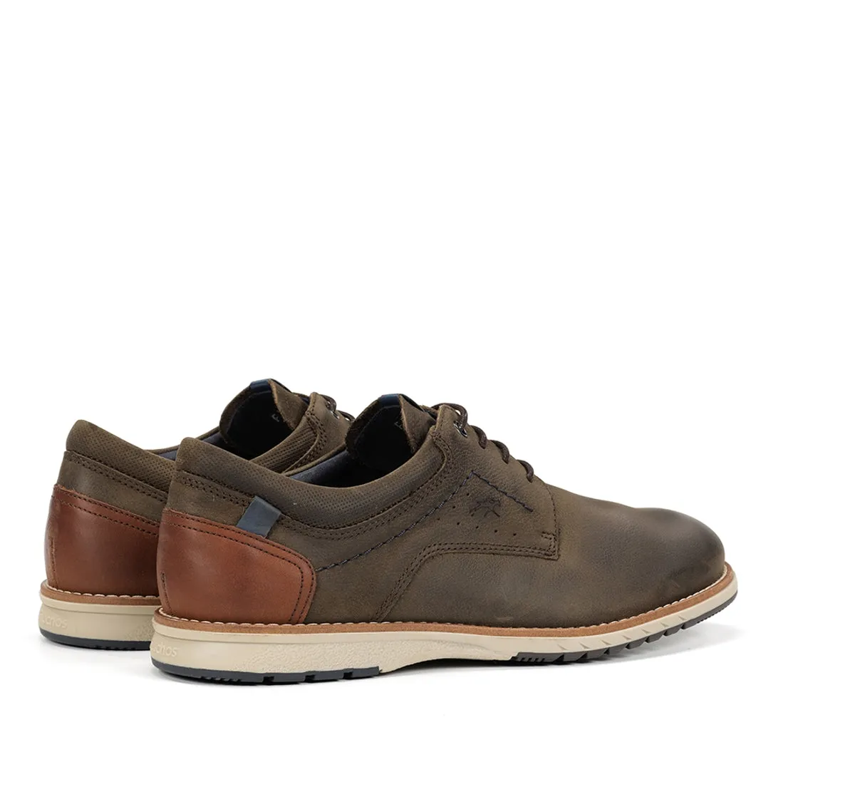 Fluchos Taylor F2091 scarpe uomo verdi flessibili