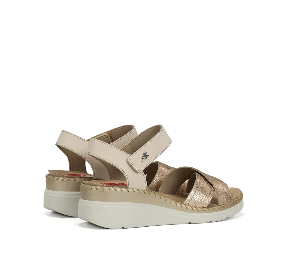 Fluchos Leza F2139 Sandali Oro Donna