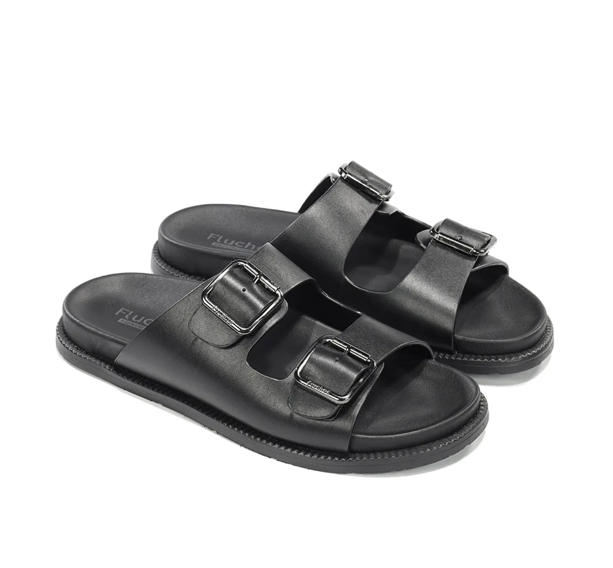 Fluchos Bari F2451 sandalo uomo nero