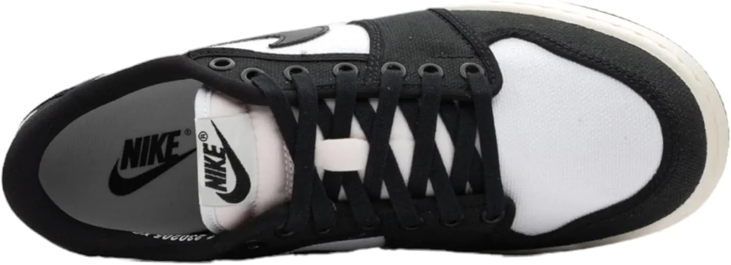 Nike Air Jordan 1 Low sneaker uomo 43 EU bianco nero