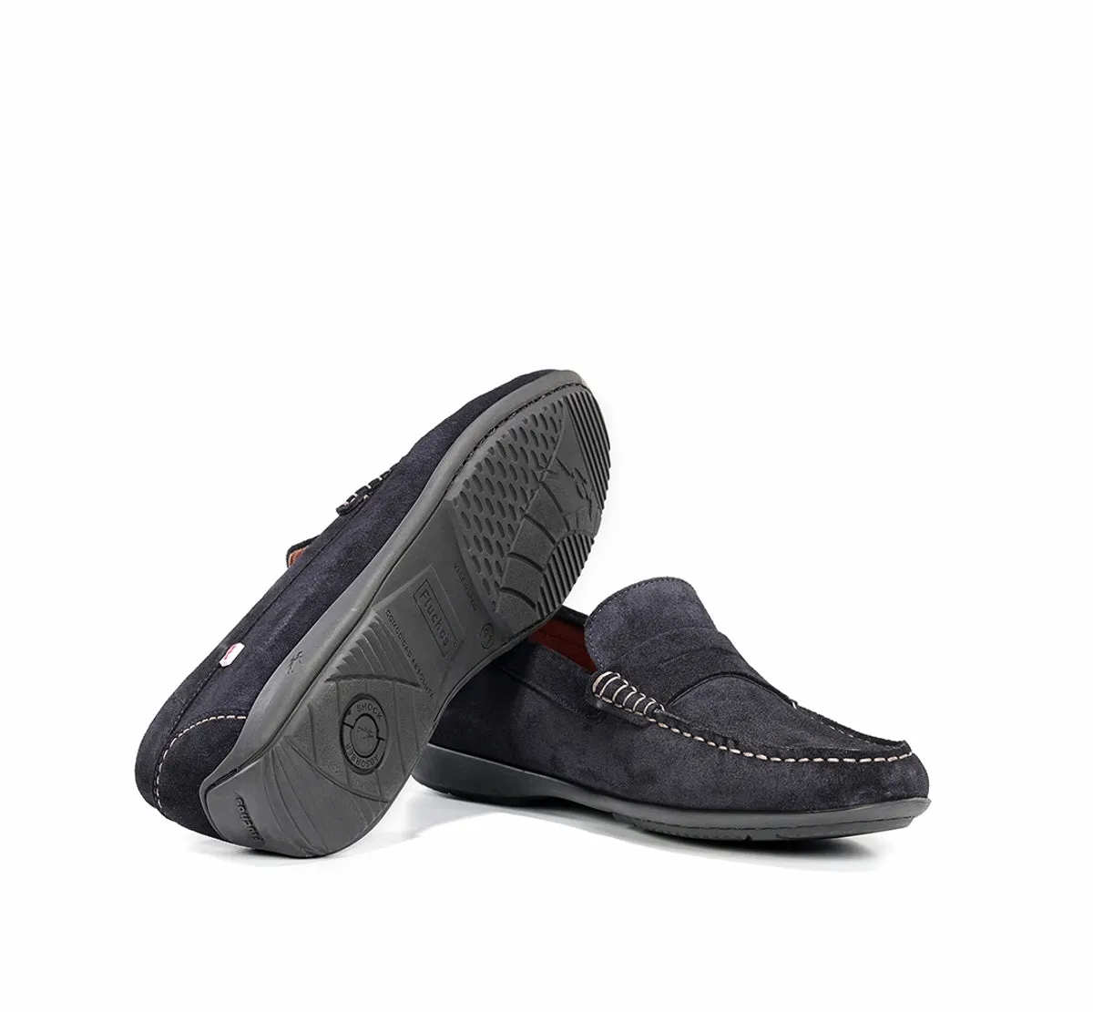 Fluchos Samoa F2207 mocassino uomo blu flessibile