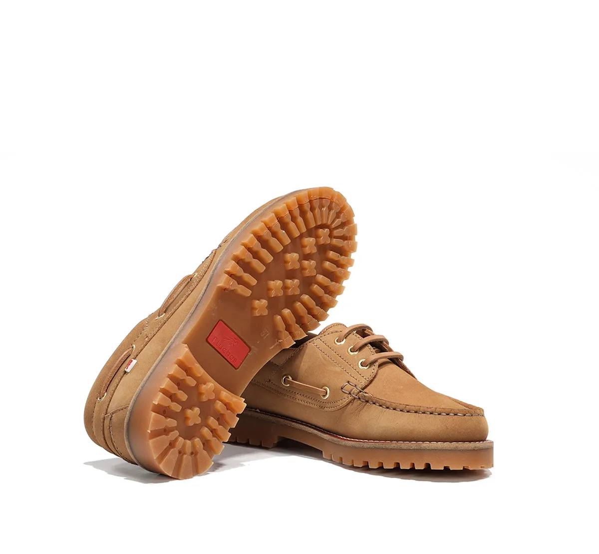 Fluchos Scott F0053 Scarpe Barca Donna Marrone