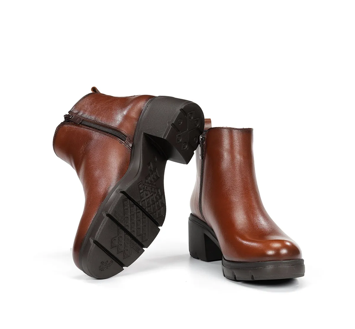 Fluchos Fugaz F2109 stivaletti donna marroni