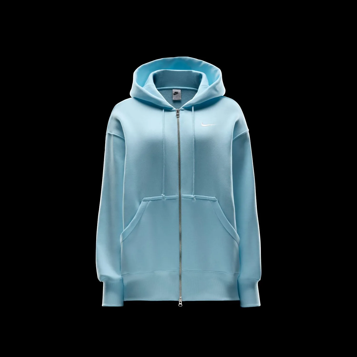 Nike Phoenix Fleece felpa donna Glacier Blue