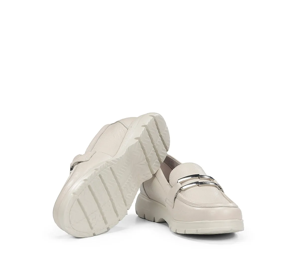 Fluchos Gladis F2201 mocassini donna taupe light