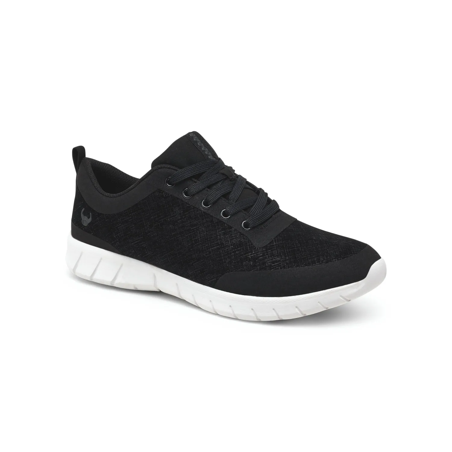 Suecos Alma Velvety scarpe bianco nero eleganti