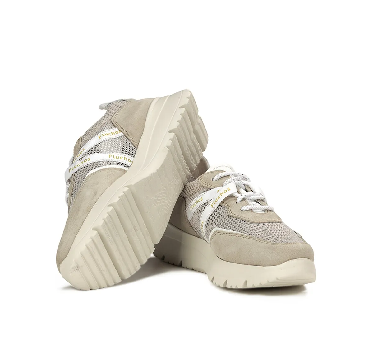 Fluchos Eira F1683 sneakers donna taupe casual