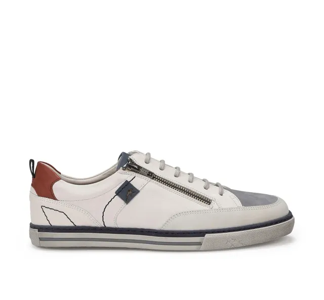 Fluchos Quebec 9376 scarpe uomo bianche sportive