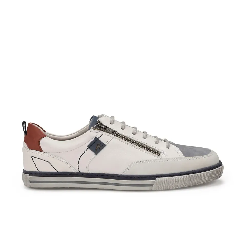 Fluchos Quebec 9376 scarpe uomo bianche sportive
