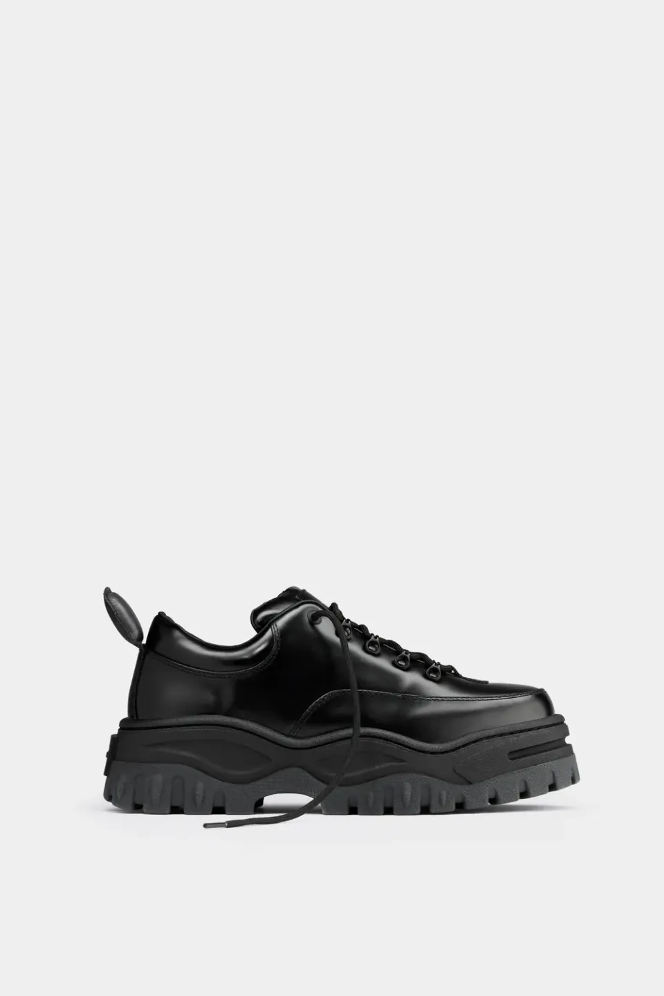 Eytys Angel Black Leather sneakers nere pelle