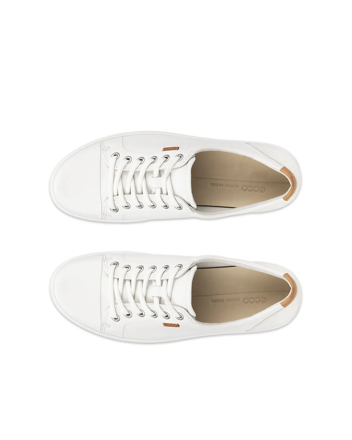 Ecco Soft 7 Sneaker Donna Pelle Bianca
