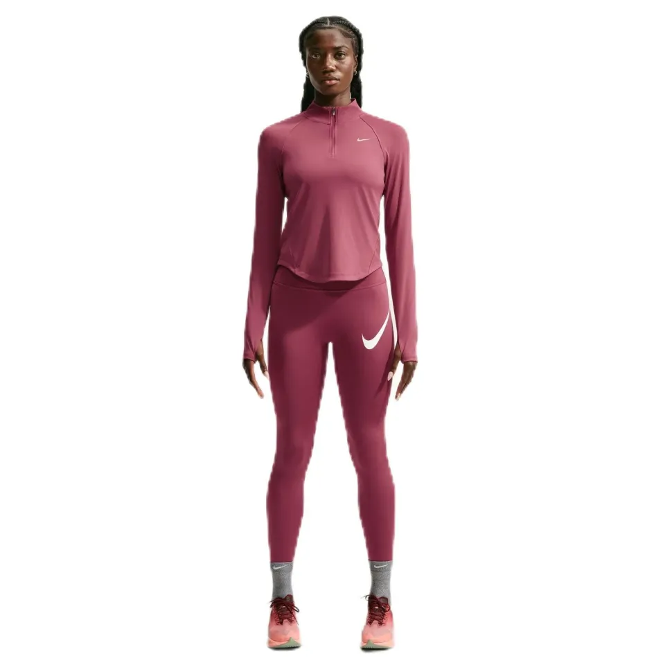 Nike Tempo Dri-FIT maglia running donna XS mezza zip