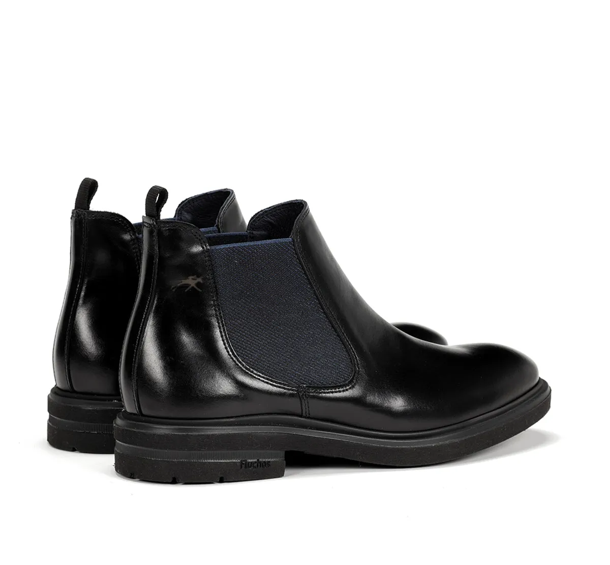 Fluchos Belgas F0770 stivaletti neri eleganti uomo