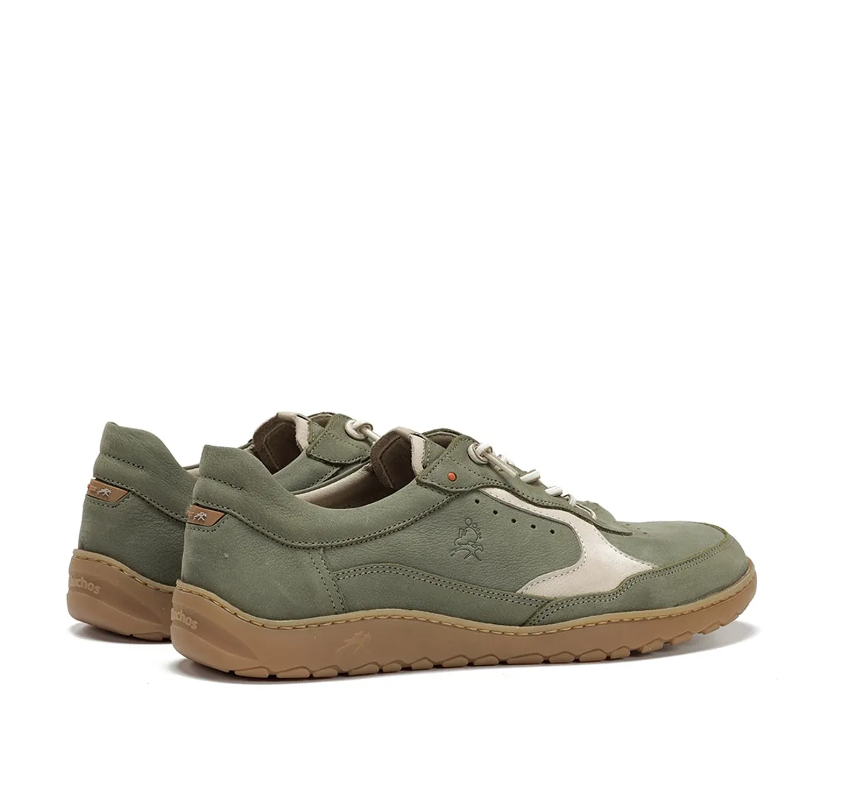 Fluchos Lenox F2239 sneakers uomo verdi suola bianca
