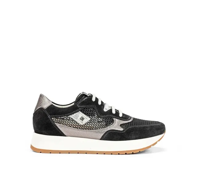 Fluchos Split D9473 sneakers donna nere antiscivolo