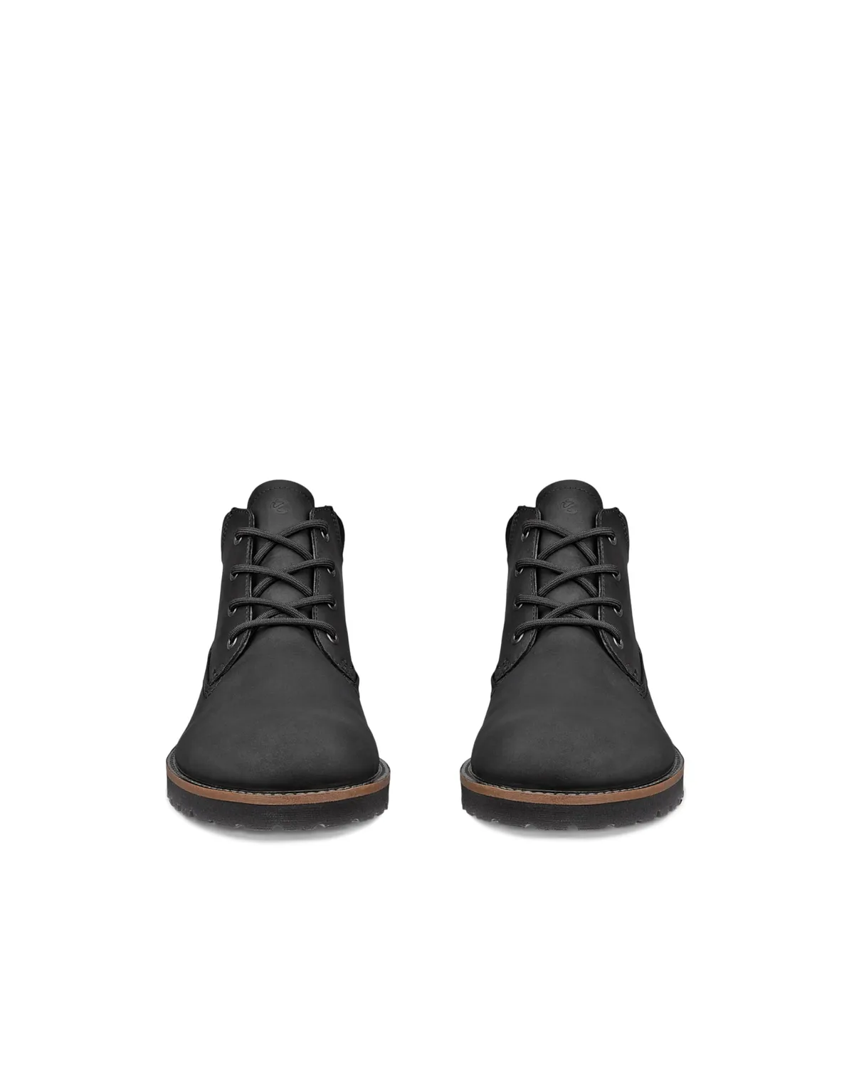 Ecco Charlestown chukka uomo nere impermeabili
