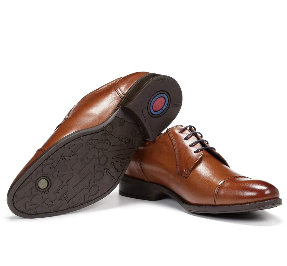 Fluchos Heracles 8412 scarpe uomo marroni pelle