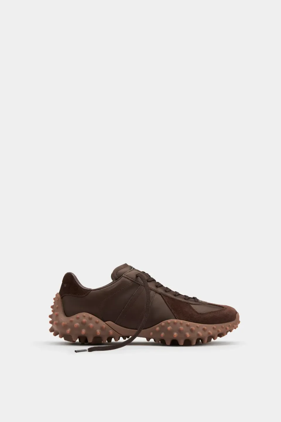 Eytys Aria sneakers pelle espresso suola spike