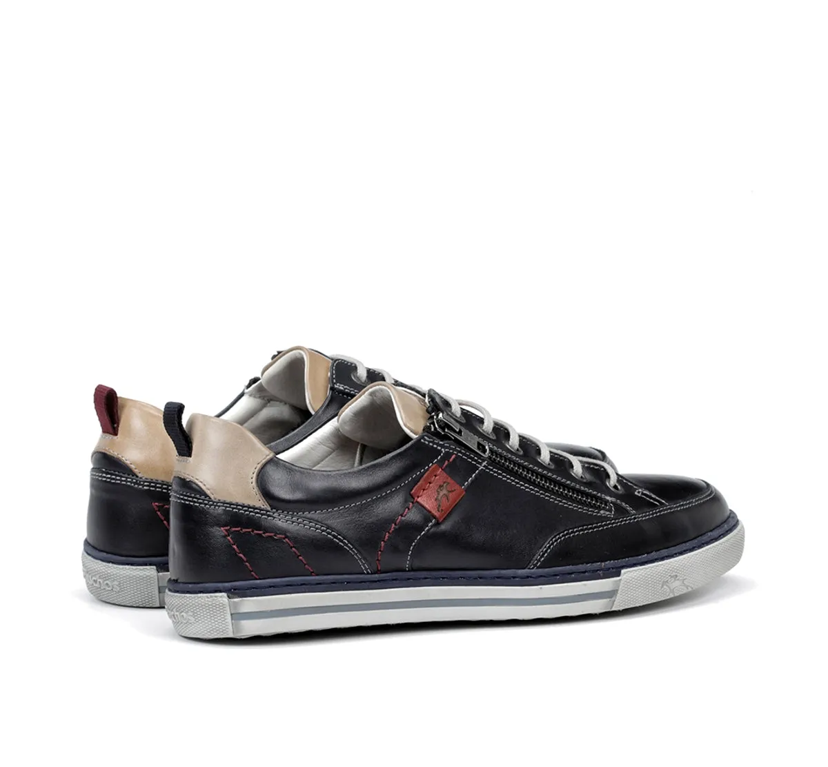 Fluchos Quebec 9376 sneakers blu scamosciate