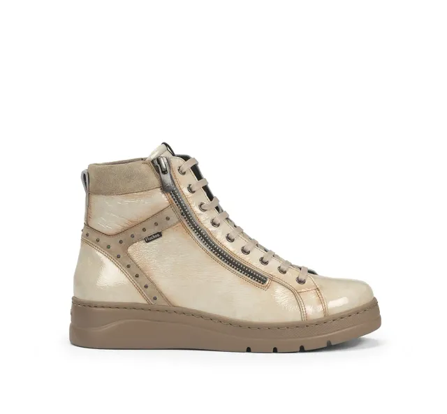 Fluchos Pompas F2250 stivaletti donna taupe
