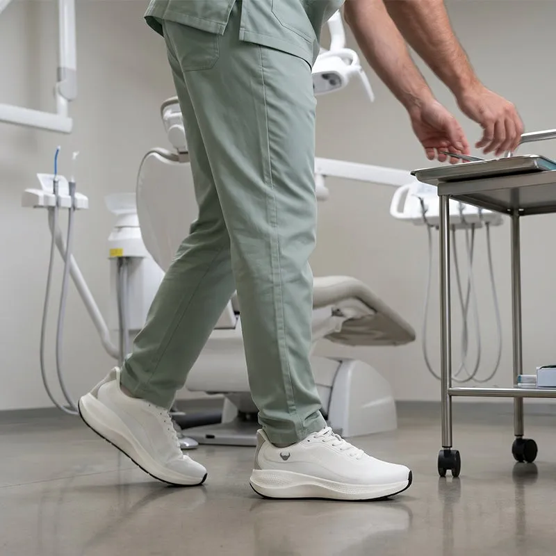 Suecos Aura scarpe bianche antiscivolo