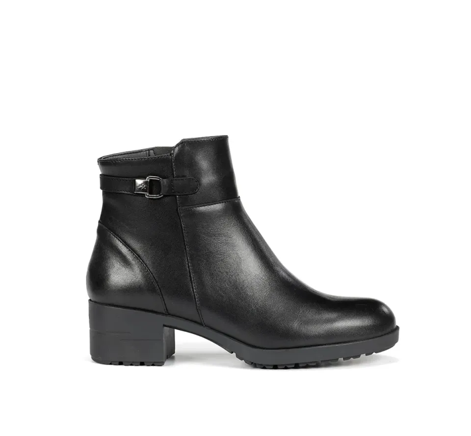 Fluchos Aliss F2240 stivaletto donna nero casual pelle