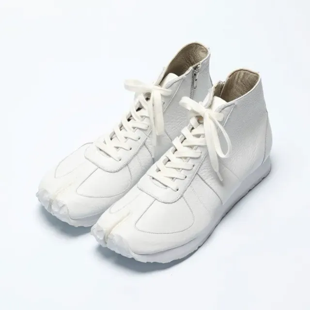 Tabito Brace Trainer tabito26 sneakers total white pelle