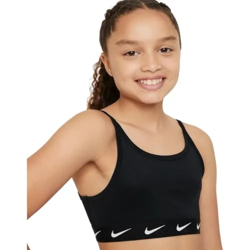 Nike Dri-Fit One Bra ragazza 10 anni nero