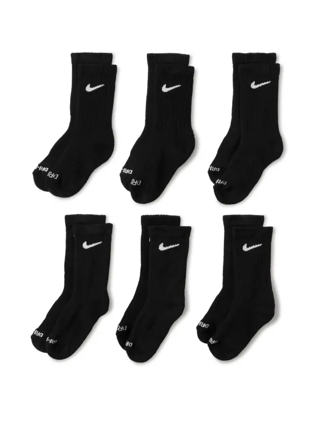 Nike Young Athletes calzini 6 paia cushion crew