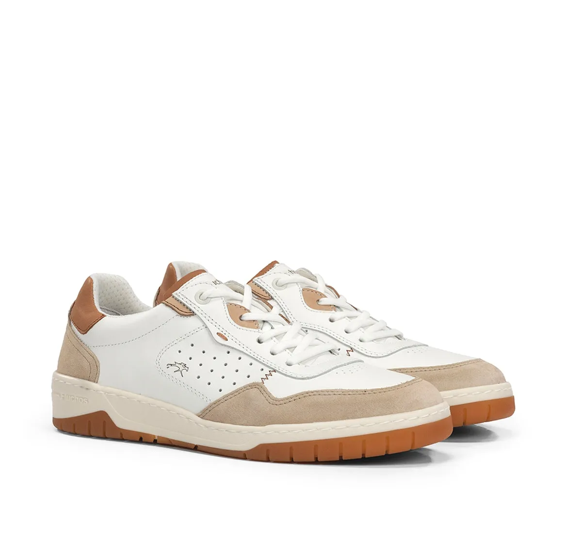 Fluchos Roger F2153 sneakers uomo taupe traforate