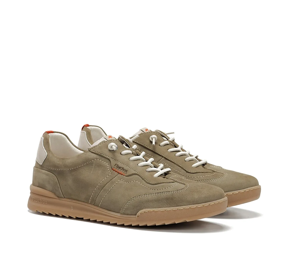 Fluchos Elder F2383 sneaker uomo verde suola dentellata