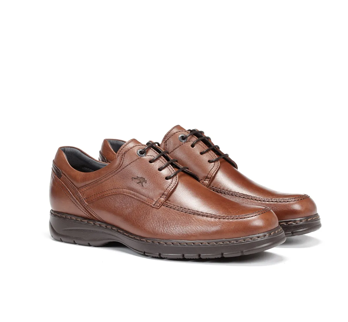 Fluchos Crono 9142 scarpe uomo marrone comode