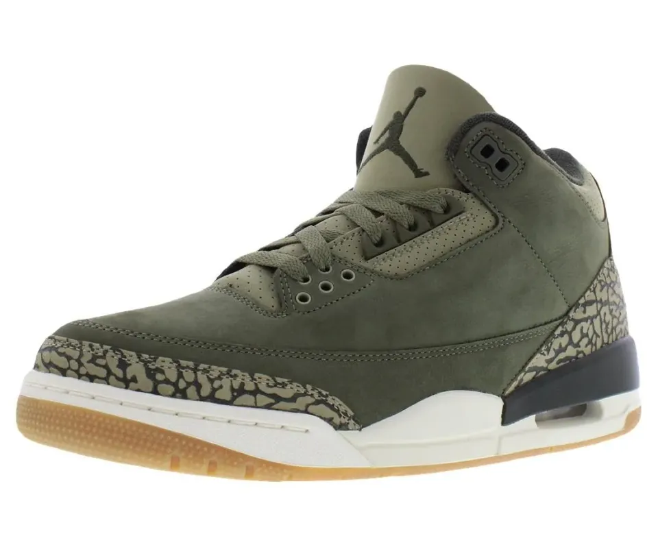 Jordan Air 3 Retro sneakers Medium Olive 42 EU
