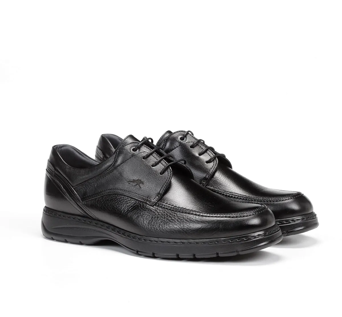 Fluchos Crono 9142 scarpe nere uomo comfort