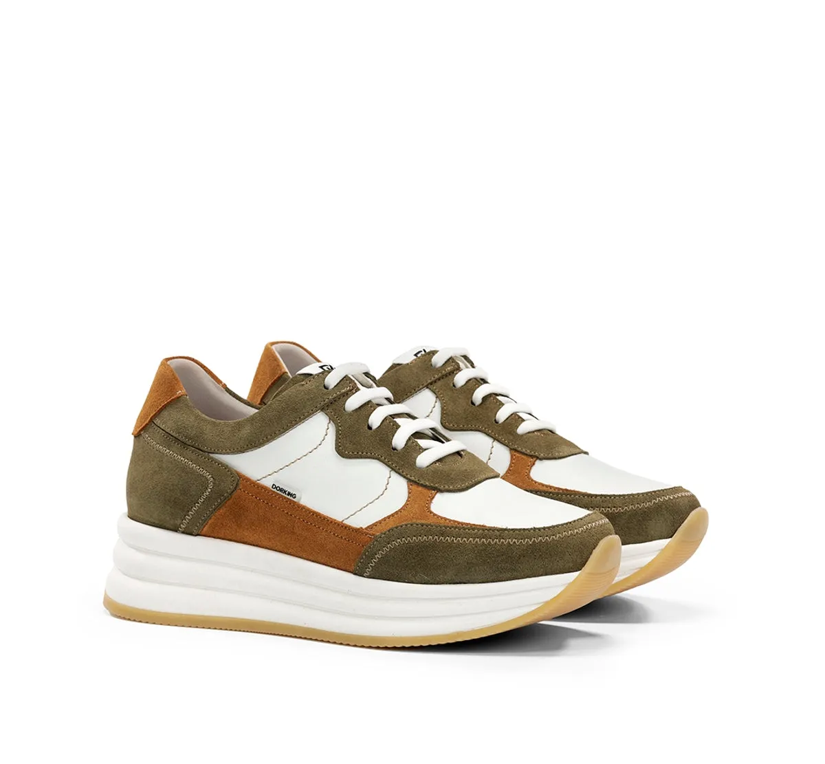 Dorking Draz D9436 Sneakers Donna Verdi con Zeppa
