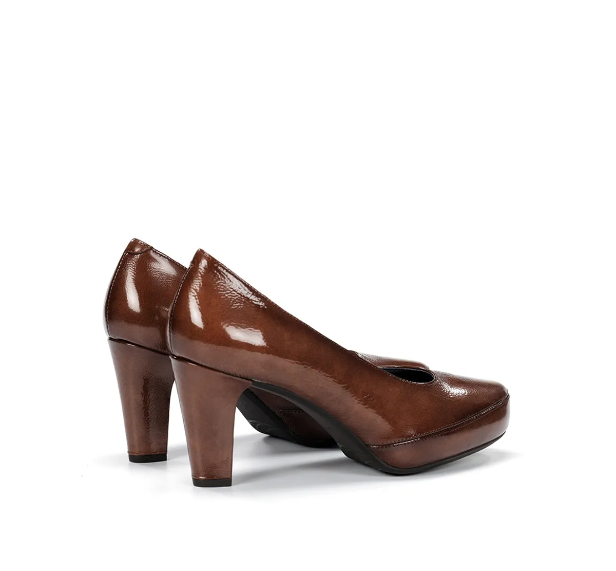 Fluchos Blesa D5794 scarpe donna marrone tacco medio