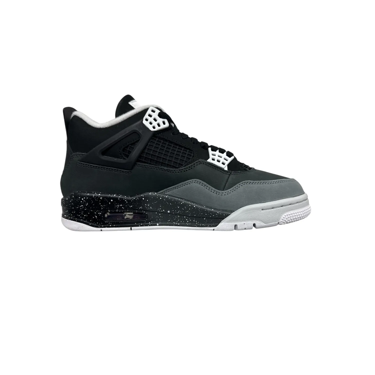 Nike Air Jordan 4 Retro sneakers nero US 10 pelle