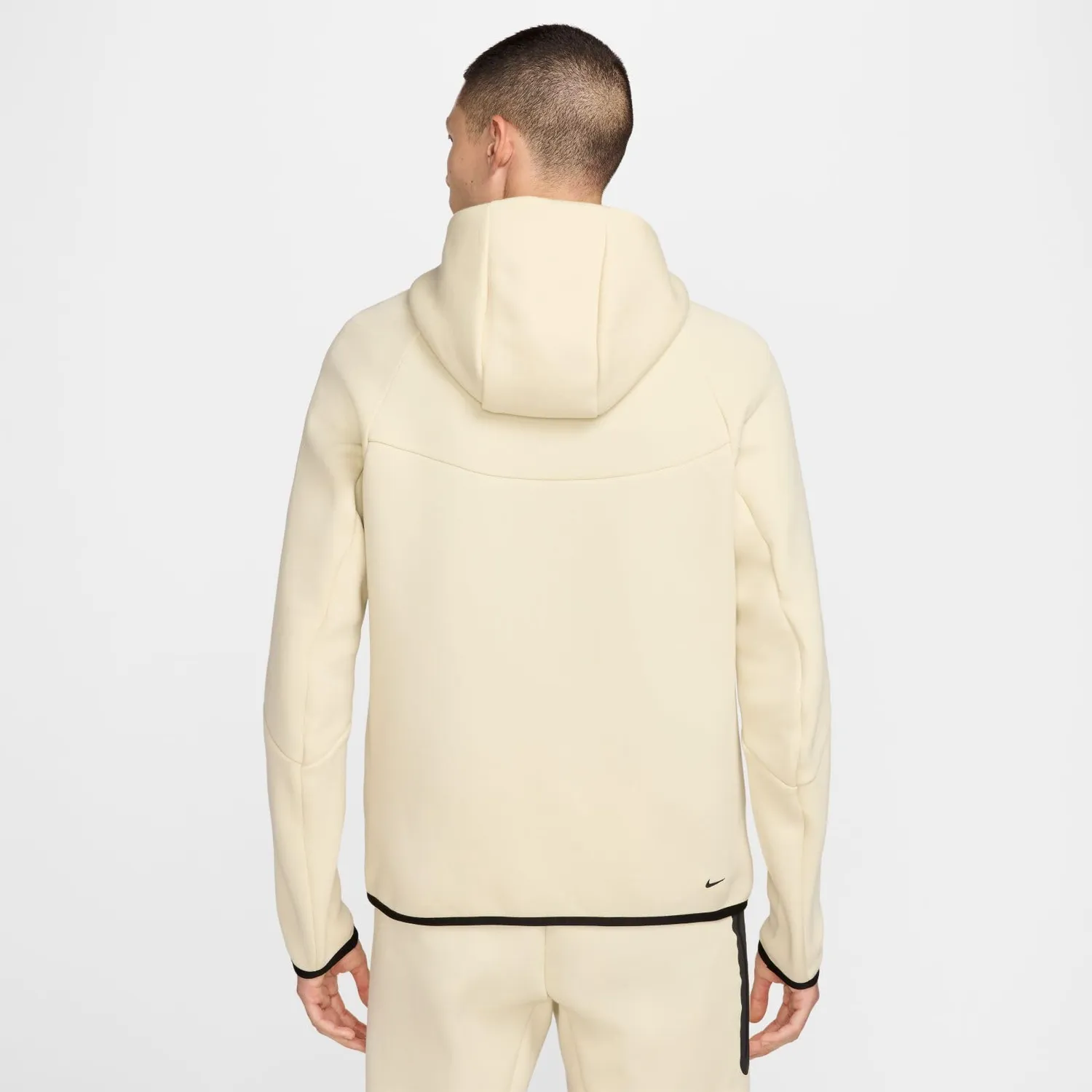 Nike Tech Windrunner felpa zip uomo M in pile caldo