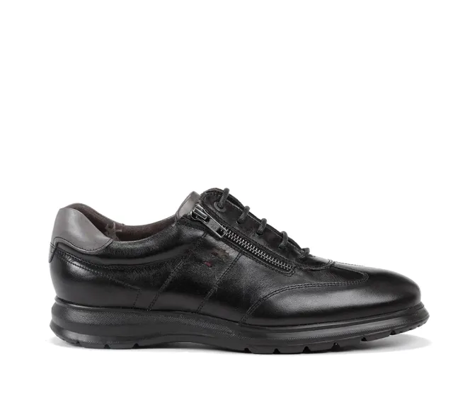 Fluchos Zeta F0606 scarpe uomo nere classiche