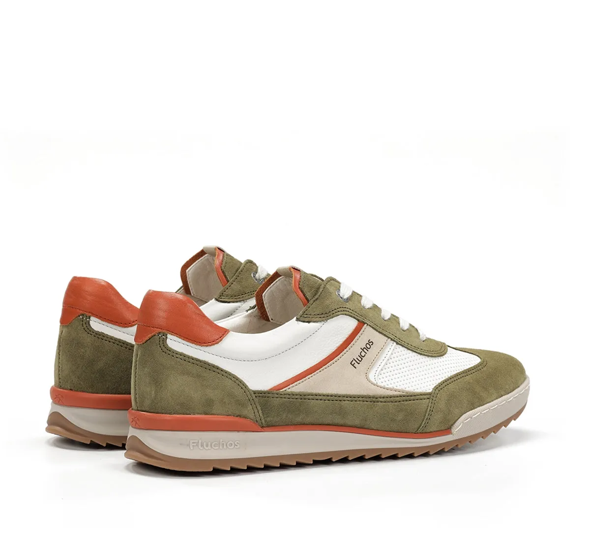 Fluchos Elder F2184 sneakers uomo verde comfort